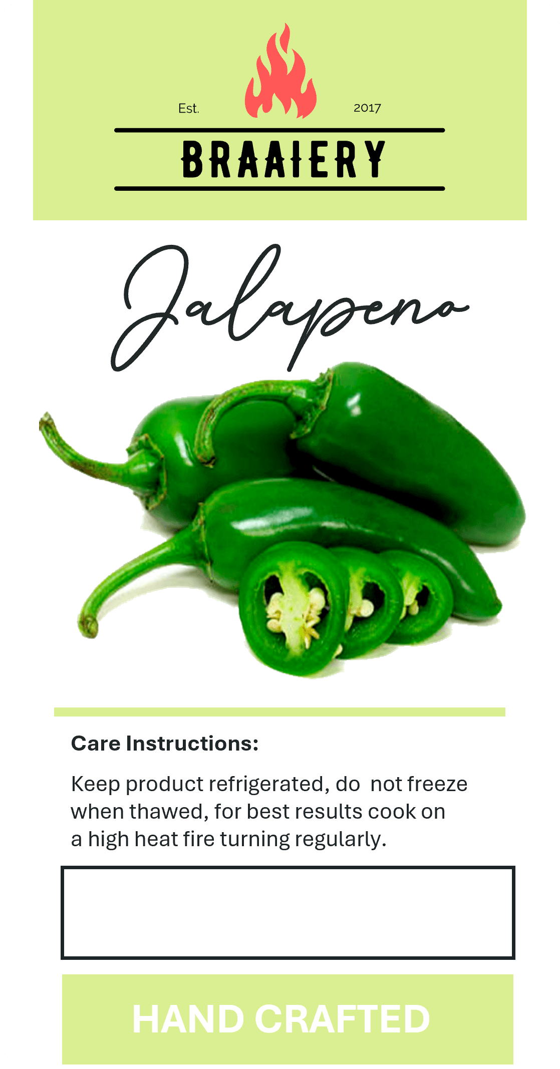 Jalapeno Wors